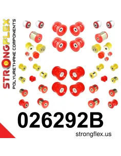 026292B: Full suspension polyurethane bush kit