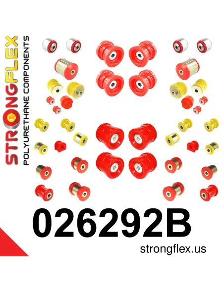 026292B: Full suspension polyurethane bush kit