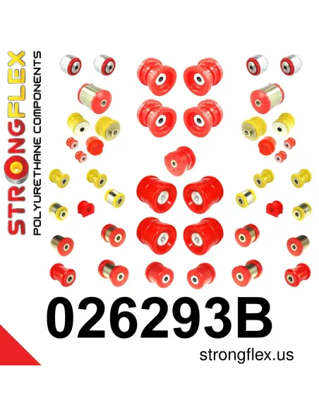026293B: Full suspension polyurethane bush kit