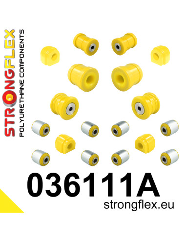 036111A: Full suspension  polyurethane bush kit SPORT