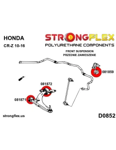 286210B: Front suspension bush kit 2