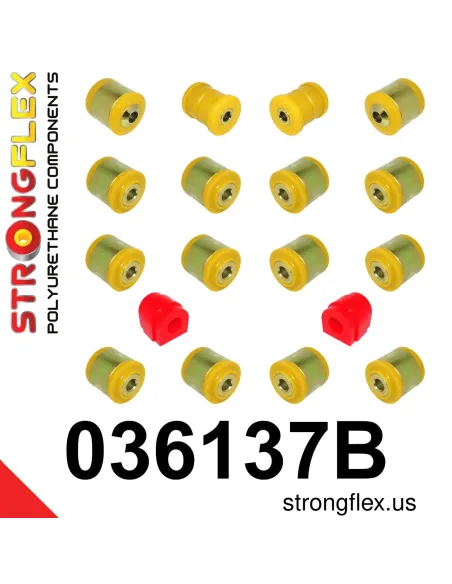 036137B: Rear suspension bush kit