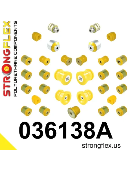 036138A: Full suspension polyurethane bush kit SPORT