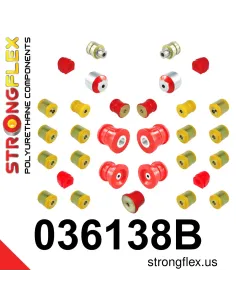 036138B: Full suspension polyurethane bush kit