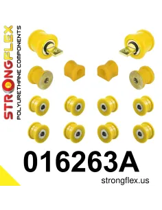 016263A: Rear suspension bush kit SPORT