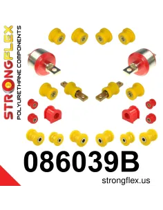 086039B: Rear suspension bush kit