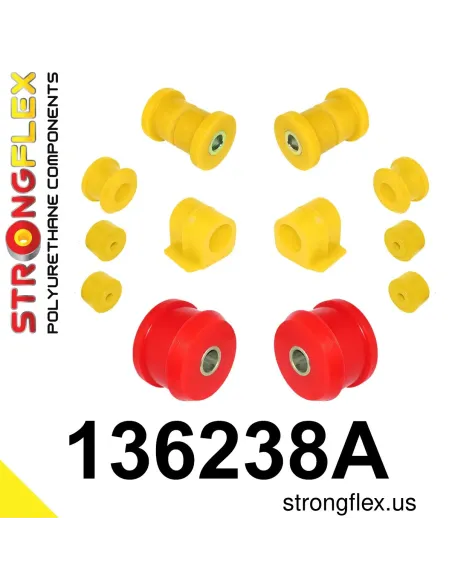 136238A: Front suspension bush kit SPORT