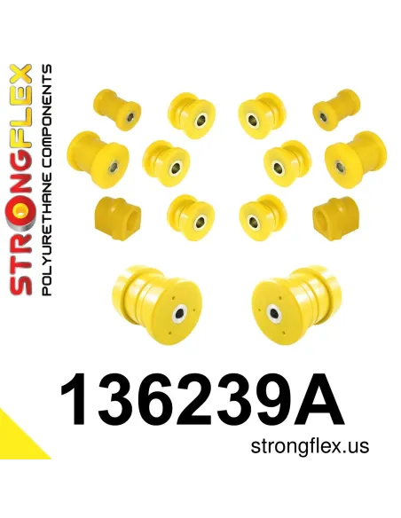 136239A: Full suspension polyurethane bush kit SPORT