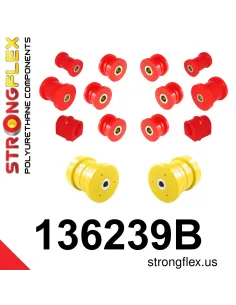 136239B: Full suspension polyurethane bush kit
