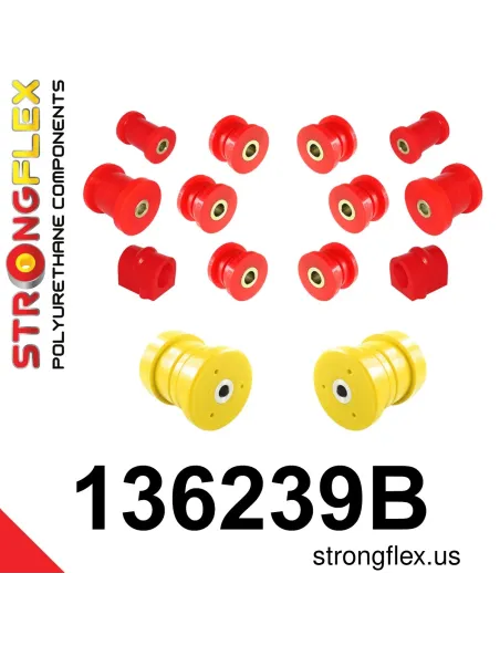 136239B: Full suspension polyurethane bush kit