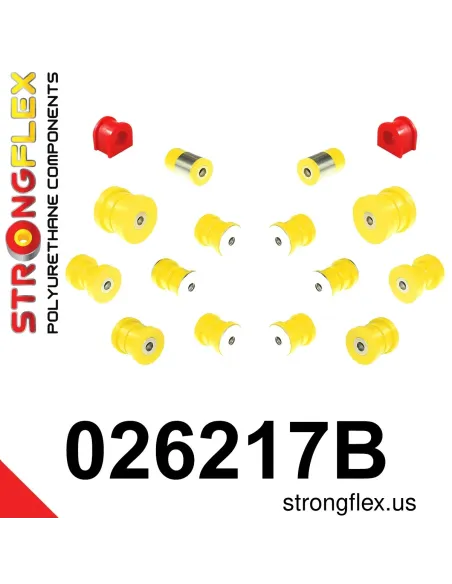 026217B: Rear suspension bush kit