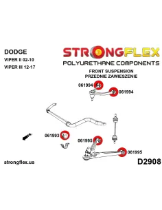 066088B: Full suspension bush kit 2