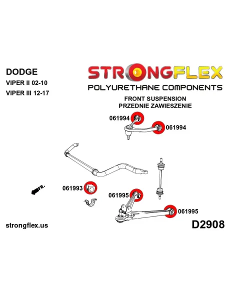 066088B: Full suspension bush kit