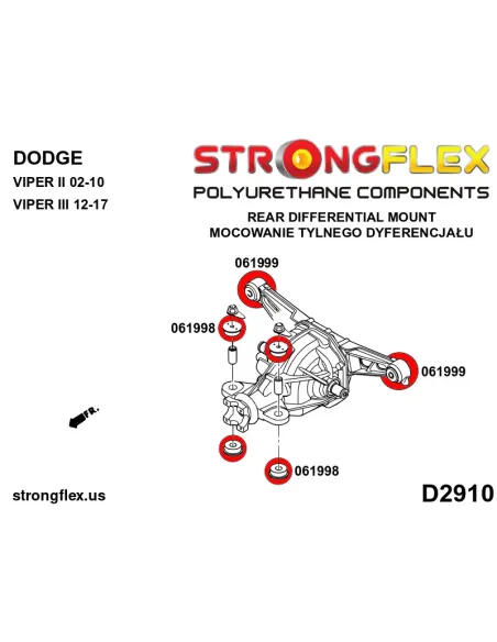 066088B: Full suspension bush kit