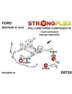 070033A: Front lower wishbone bush – rear SPORT 2