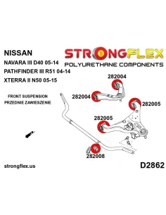 282005A: Front wishbone bush - lower SPORT 2
