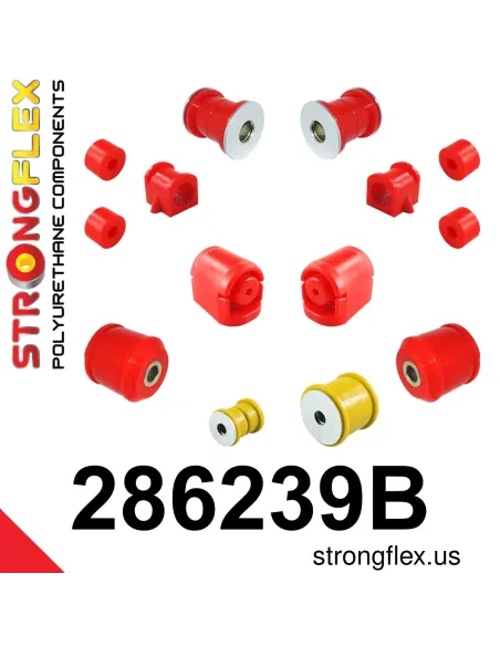 286239B: Front suspension and ream beam bush kit