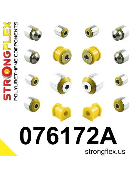076172A: Rear suspension bush kit SPORT