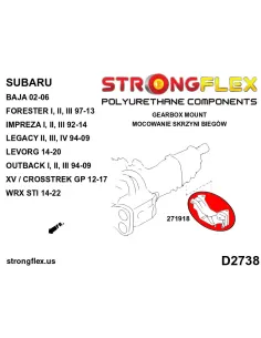 271918B: Gearbox mount 2