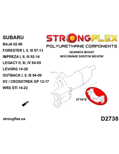 271918B: Gearbox mount