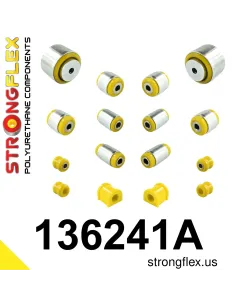 136241A: Rear suspension bush kit SPORT