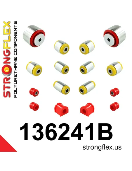 136241B: Rear suspension bush kit