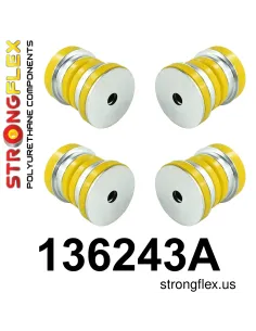 136243A: Rear subframe bush kit SPORT