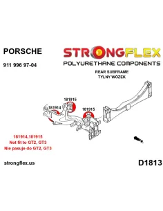 181914A: Rear subframe - front bush SPORT 2