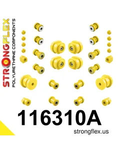 116310A: Full suspension polyurethane bush kit SPORT