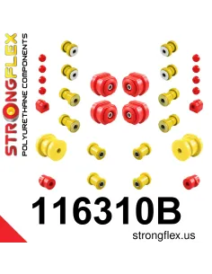 116310B: Full suspension polyurethane bush kit