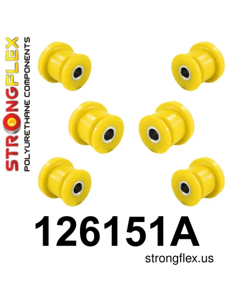 126151A: Front subframe bush kit SPORT