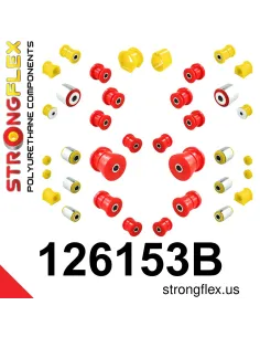126153B: Full suspension polyurethane bush kit
