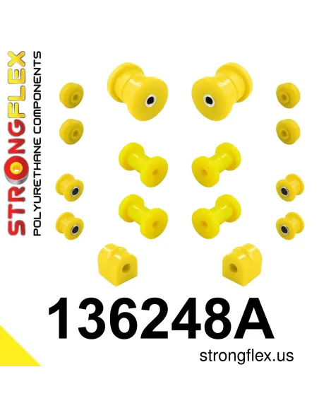 136248A: Rear suspension bush kit SPORT