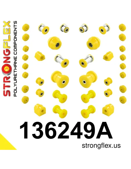 136249A: Full suspension polyurethane bush kit SPORT