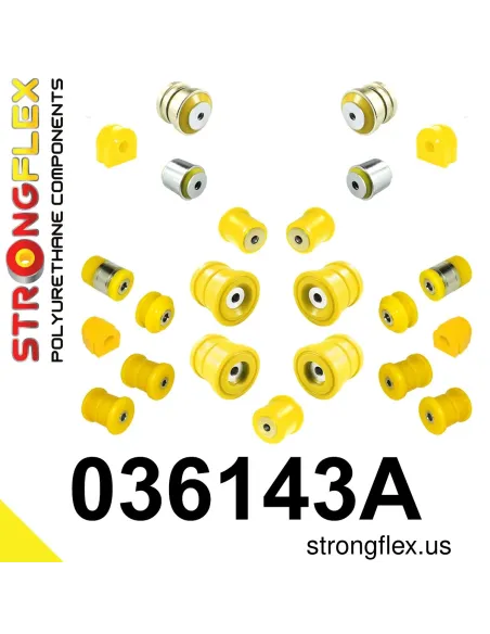 036143A: Full suspension polyurethane bush kit SPORT