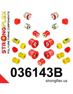 036143B: Full suspension polyurethane bush kit