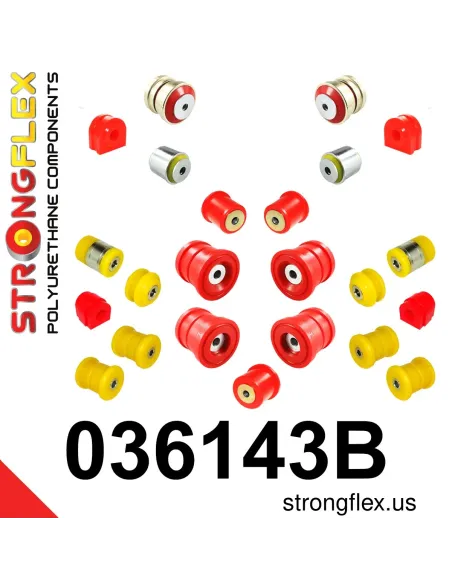 036143B: Full suspension polyurethane bush kit