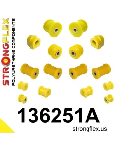 136251A: Full suspension polyurethane bush kit SPORT