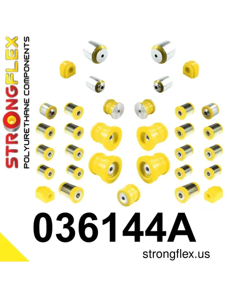 036144A: Full suspension polyurethane bush kit SPORT