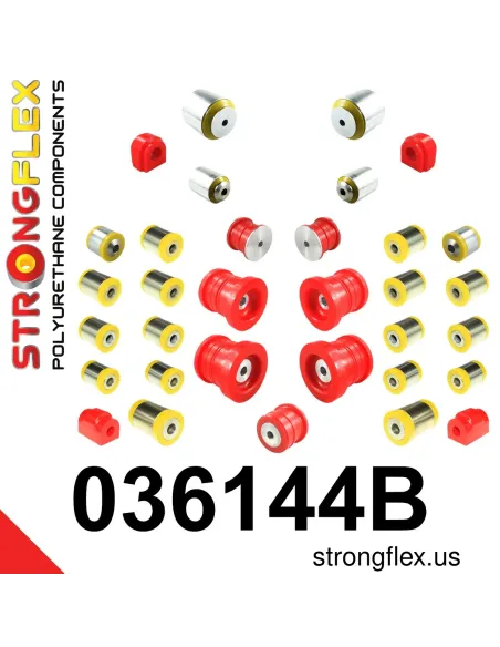 036144B: Full suspension polyurethane bush kit