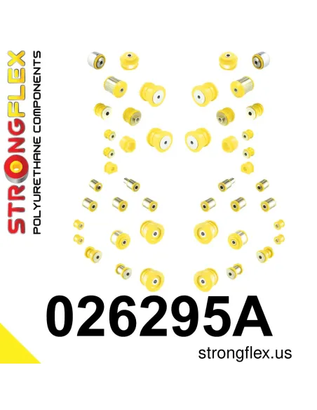 026295A: Full suspension polyurethane bush kit SPORT