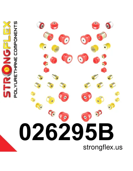 026295B: Full suspension polyurethane bush kit