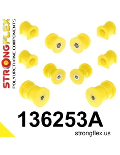 136253A: Front suspension and ream beam bush kit SPORT