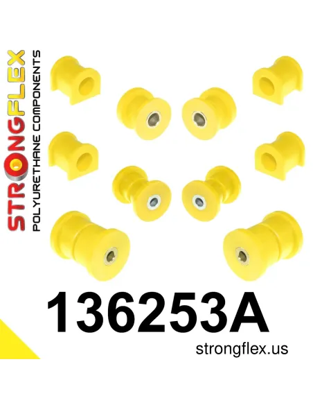 136253A: Front suspension and ream beam bush kit SPORT