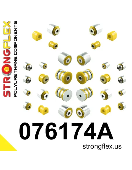 076174A: Full suspension bush kit SPORT