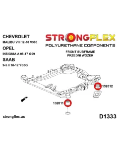 132011A: Front subframe – front bush SPORT 2