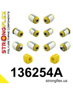 136254A: Rear suspension bush kit SPORT
