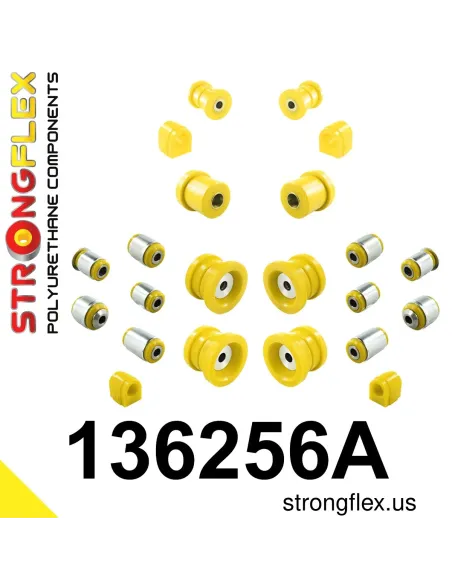 136256A: Full suspension polyurethane bush kit SPORT