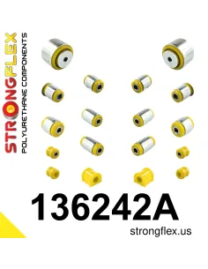 136242A: Rear suspension bush kit SPORT