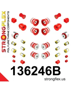 136246B: Full suspension polyurethane bush kit